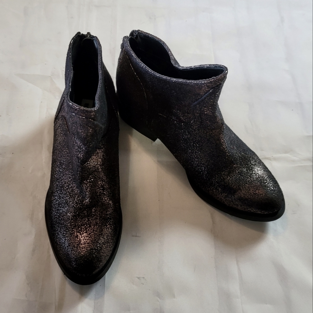 Not Rated Metallic Ankle Boots